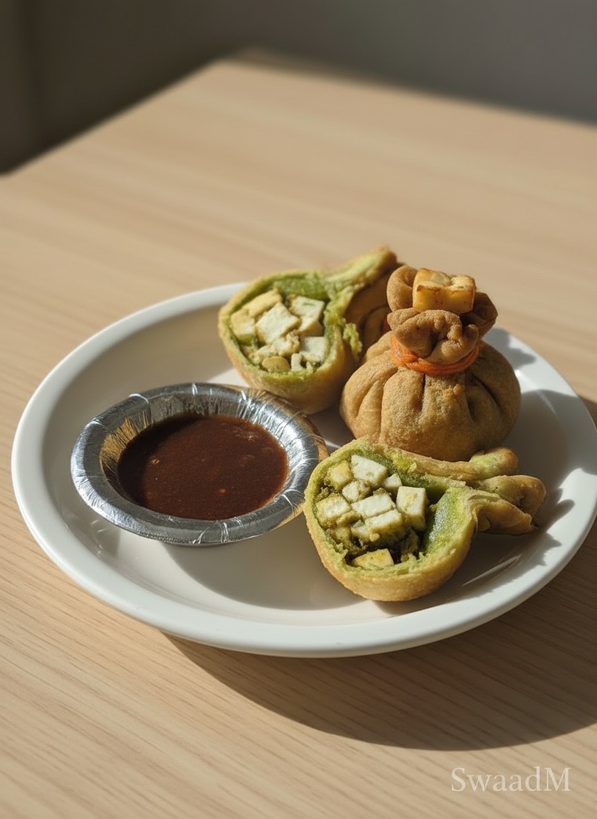 Palak Paneer Samosa
